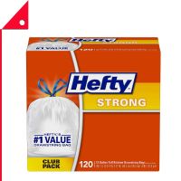 Hefty : HFTE84561* ถุงขยะ Strong Trash, Garbage Bags 13 Gallon, 120 Count