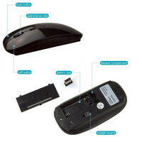 สำหรับ PC แล็ปท็อป1Pc 2.4GHz Wireless Gaming Keyboard และ Mouse Set Ultra-Slim Kaypad ปรับ1600DPI Mice Combos Pohiks