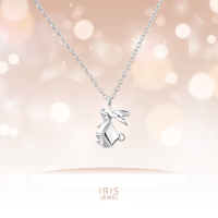 IRIS JEWEL สร้อยคอ Collection Origami (กระต่าย) (Silver Origami Rabbit Necklace)