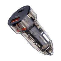 TOTU DCCPD-015 Ming Series 30W USB + ประเภท C ที่ชาร์จสำหรับรถชาร์จแบบเร็ว
