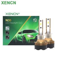 【Top-rated】 Xencn H1 N35 Led ไฟหน้ารถ35W 9000lm สูงสุดลูเมน6000K สีขาวเย็น12V P14.5s ทนทานมาก Led อัตโนมัติคู่