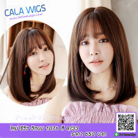 วิกผม calawigs วิกผมไหมเกาหลี ทรงใหม่ รหัส 1076 รวมสี ( แถม หวี กับ เน็ต มูลลาค่า 150 บาท)----