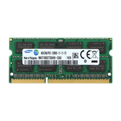 SAMSUNG 4GB PC3-12800S DDR3 1600MHz 204 พิน 2Rx8 1.5V แล็ปท็อป SODIMM โน้ตบุ๊ก RAM หน่วยความจำ 4G