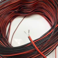 Flexible Red black Double Parallel Cables Power Cables Electronic Wires Extra Soft Silicone Cables Halogen-free Cables 2M 5M 10M Wires Leads Adapters