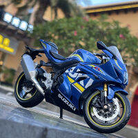 1:12 SUZUKI GSX-R1000ล้อแม็กแข่งรถจักรยานยนต์รุ่นจำลอง D Iecast โลหะถนนรถจักรยานยนต์รุ่นเก็บเด็กของขวัญของเล่น