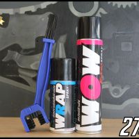 LUBE71 สเปรย์ล้างโซ่ WOW 600 มล. + สเปรย์หล่อลื่นโซ่ WRAP 200 มล. + แปรงขัดโซ่ // น้ำยาล้างโซ่ LUBE71