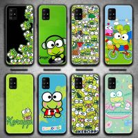 {OLI STUDIO}น่ารักกบ KeroppiCase สำหรับ SamsungA52 A21S A02S A12 A31 A81 A10 A30 A32 A50 A80 A71 A51 5G