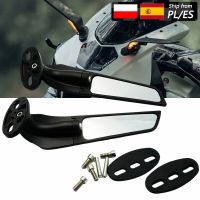 Motorcycle Mirror Adjustable Rotating Rearview Mirror LED Turn Signal Mirror Signal Lamp for YAMAHA YZF R1 R3 R125 R25 R15