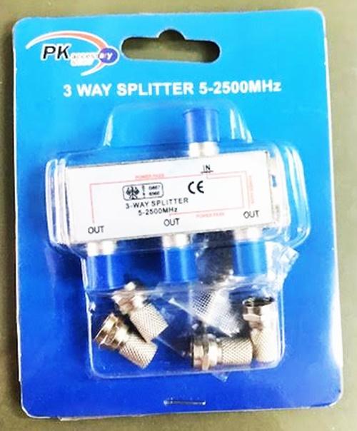 pkสปริตเตอรฺ3-ทาง-3way-splitter5-2500mhzมีไฟเลี้ยง