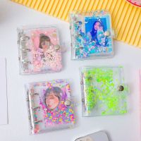 Home ID Holder Name Card Book Binder Photo Album Sequin Glitter Collect Photocard Picture Case