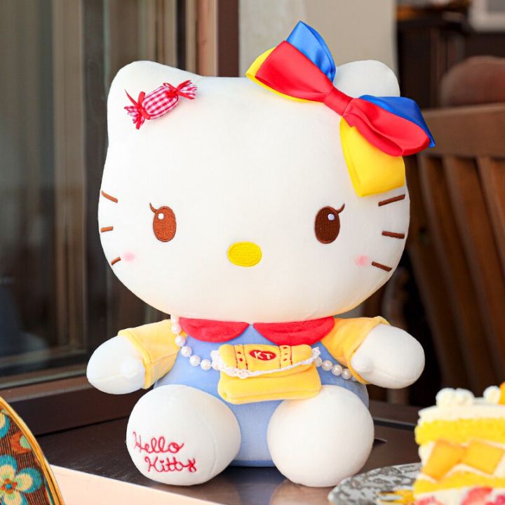 sanrio-ชุดน่ารัก-hello-kitty-ของเล่นสัตว์สตัฟฟ์ไฮเอนด์และคุณภาพสูงตุ๊กตานุ่มน่ารัก-plushier