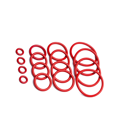 25-50pcs OD 5-40mm Wire Dia 1.5mm/3.5mm Silicon Rubber O-Ring Seals Washers Gasket Food Grade