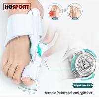 HOSPORT Bunion Splint Big Toe Straightener Corrector ปรับลูกบิด Hallux Valgus Correction Orthopedic อุปกรณ์ Pedicure Foot Care