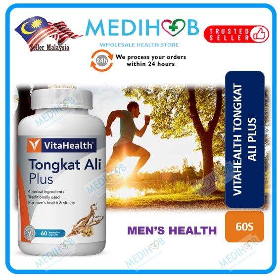 VitaHealth Tongkat Ali Plus 60’s/ 2x60s EXP 7/2/2025 Lazada