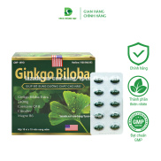 Viên uống hoạt huyết dưỡng não Ginkgo Biloba 240mg hỗ trợ tăng cường lưu