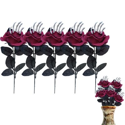 【CC】 5pcs And Wedding Office Garden Fake Flowers