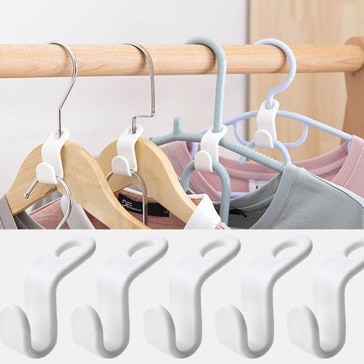 612pcs-clothes-hanger-hooks-multi-function-folding-storage-clothes-rack-wardrobe-save-space-hanging-hanger-space-saving-hooks