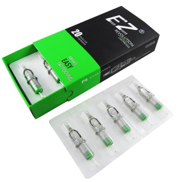 EZ Revolution Tattoo Cartridge Needles Magnum 0.30mm 0.35mm for Ratory Machine RC1205M1-2 RC1207M1-2 RC1215M1-2 20 pcs lot