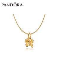 Pandoraˉ Shining Kingdee ZT0263 Fun Butterfly String Necklace Set Temperament Gift Female Clavicle Chain Women Jewelry Pandoraˉ necklace