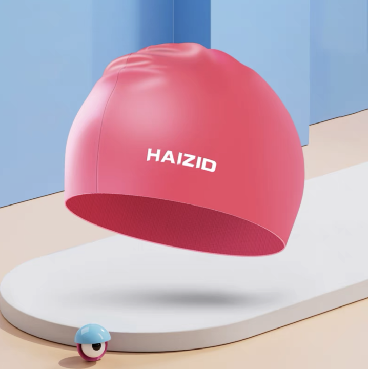 หมวกว่ายน้ำผู้ใหญ่-หมวกว่ายน้ำซิลิโคนผู้ใหญ่-haizid-cap