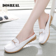 DOSREAL Căn Hộ Trượt Cho Phụ Nữ Giày Trên Bán Phong Cách Hàn Quốc Phụ Nữ