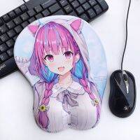 【jw】◕  3d Minato Hololive Kawaii Wrist Rest Anime Virtual Laptop Table