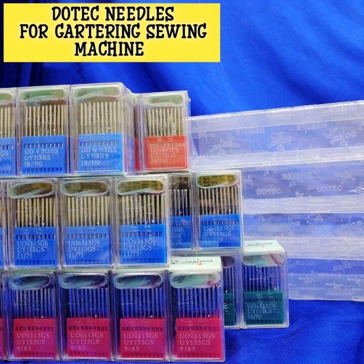 NEEDLES/DOTEC NEEDLES UOX113GS 9, 11, 14 ,16, 18, 21 FOR GARTERING