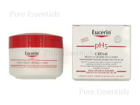 Eucerin pH5 Cream Dry Sensitive Skin/ ยูเซอริน ครีมบำรุงผิว สูตรสำหรับผิวแห้งและแพ้ง่าย 75 มล.