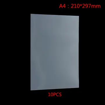 A-SUB Waterproof Film 8.5x11 In Inkjet Positive Silk Transparency Film for  Screen Printing 100 Sheets 