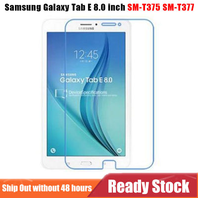 กระจกนิรภัย9H สำหรับ Samsung Galaxy Tab E,การ์ดป้องกันหน้าจอ8.0นิ้ว SM-T375 SM-T377