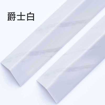 【Hot sales】 พลาสติกหิน pvc แถบป้องกันมุมป้องกันมุมตกแต่งห้องนั่งเล่นกระเบื้องป้องกันการชนกันขอบเส้นมุมยางแถบป้องกันไม่ต้องเจาะรู L ประเภท