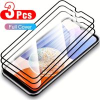 3pcs Full Screen Cover Tempered Glass Protective Film For Samsung GALAXY A14 A14 5G A34 5G A54 5G A04 A04s A04e