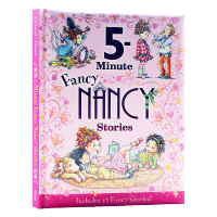 Little girl Nancy 12 story collection English original 5minute Fancy Nancy stories hardcover 5-minute short story picture book parents and children read bedtime books together