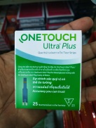 Que thử đường huyết Onetouch Ultra Plus FLex lọ 25 que
