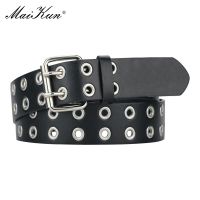 ◘◆✁  MaiKun Punk Goth Belts Brand Leather Grunge Pin Buckle Female for Jeans Streetwear