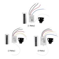 ۩❇☋ 1/2/3 Way ON/OFF 220V Wireless Remote Control Switch Smart Home Lamp Light Bulb Controller Switch Receiver Transmitter