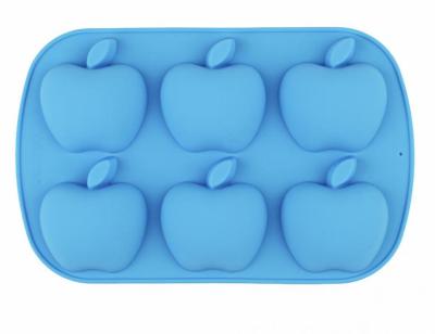 พิมพ์ซิลิโคน แอปเปิ้ล 6 ช่อง 6 Cavities Apple Silicone อย่างดี จึงสามารถสัมผัสกับอาหารได้