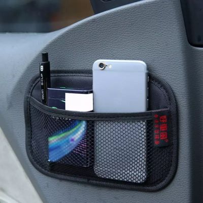 Stowing Tidying Oxford Fabric Car Storage Net Bag Automotive Pocket Multi-use Car Seat Back Organizer