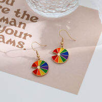 20 Pair Pride Earring Colorful Rainbow Flag Earrings Jewelry for Men Women