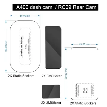 Dash Cam Smart 3M Film and Static Stickers For original 70mai Dash Cam Pro  plus
