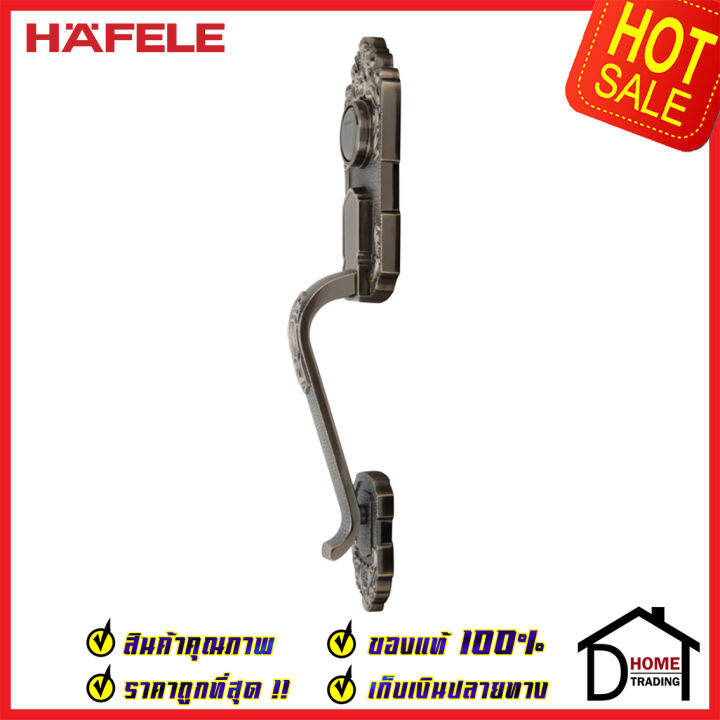 ถูกที่สุด-hafele-มือจับหลอก-แบบเดี่ยว-ซิงค์อัลลอยด์-dummy-door-handle-สีทองเหลืองรมดำ-489-94-424-มือจับประตูหลอก-ด้ามจับหลอก-ประตู-เฮเฟเล่-ของแท้-100