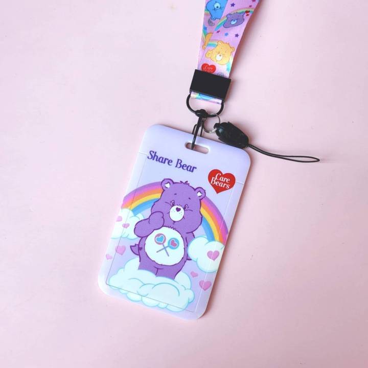 ที่ใส่บัตร-care-bears-ที่ใส่บัตรคล้องคอ-พร้อมส่ง-7-ลาย-ตามภาพ