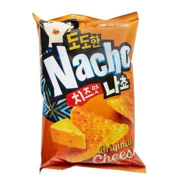 ขนมเกาหลีรสชีส นาโช่ชีส orion nacho original cheese flavor 92g 도도한 치즈맛나쵸