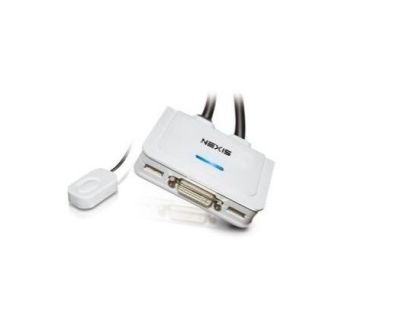 NEXIS KVM SWITCH 2-PORT DVI, USB, AUDIO WITH QUICKSWITCH generation KD512C