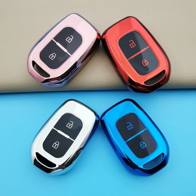 ℗ 2 Button TPU Car Key Cover Case Shell Set for Renault Duster Dacia Scenic Master Megane Remote Key Cover
