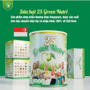 COMBO 2 LON SỮA HẠT DINH DƯỠNG 25 GREEN NUTRI SINGAPORE Lon 750g - Hàng