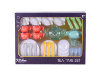 Wel-B x Infunbebe TEA TIME SET (ชุดน้ำชา 35 ชิ้น ของเล่นเด็ก) - ของเล่น ของเล่นเด็ก ชุดทำน้ำชา ชุดครัว ห้องครัว ชุดทำกาแฟ อุปกรณ์เยอะ  เสริมจินตานาการ