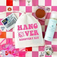 【YF】 5pcs Hangover Recovery bag Bachelorette hen Brides Last Disco Lets Go bridal shower bride to be decoration gift