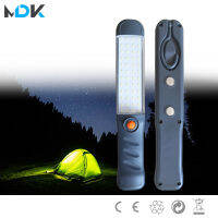 LED Work Light Flashlight Built-in Battery Searchlight Camping Lamp Repair Hand hold Backpack lightinlight