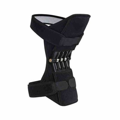 ；。‘【； 1Pc Knee Protection Booster Power Support Knee Pads Powerful Rebound Spring Force Sports Reduces Soreness Cold Leg Protection